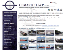 Tablet Screenshot of cemastco.com